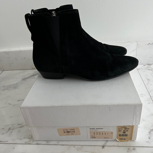 Isabel Marant Boots Suede Boots Sz 9 - Picture 3 of 12